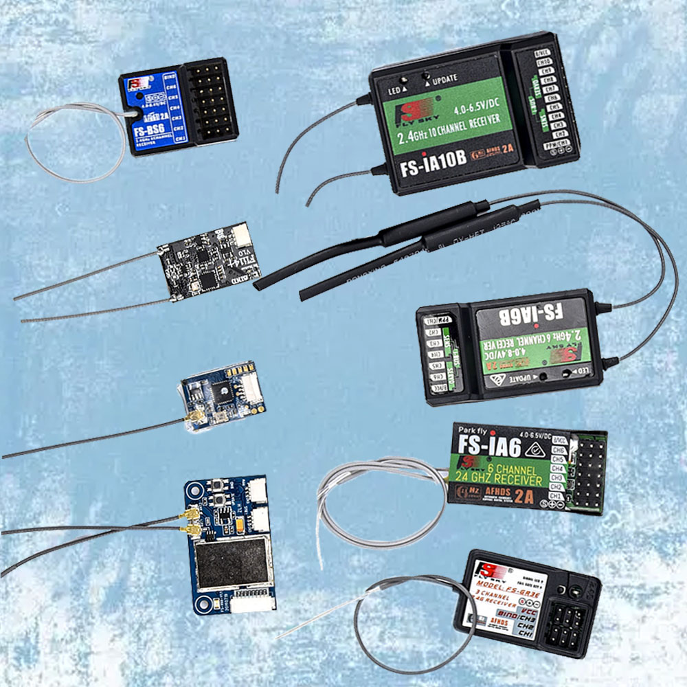 Drone And Car - Flysky RC Receiver FS-IA6 IA6B IA10B