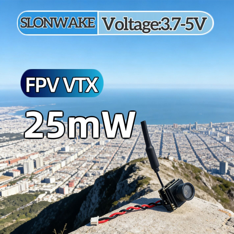 Drone Rc With Camera - SLONWAKE FPV 25mW power simulation VTX