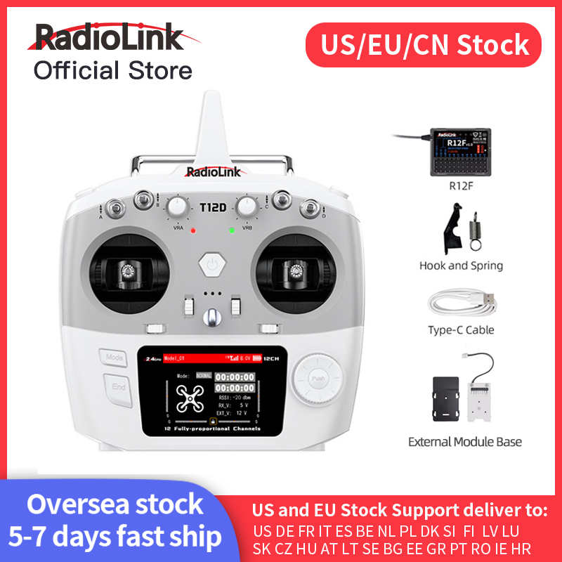 Drone Rc Car - Radiolink T12D ELRS 12 Channels Transmitter,Receiver