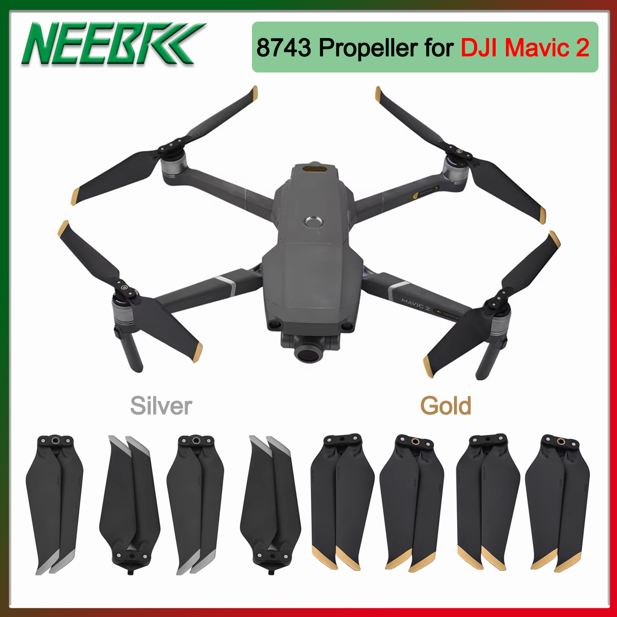 Drone Rcfpvpro - 4/8PCS 8743 Propeller Low-Noise Props for