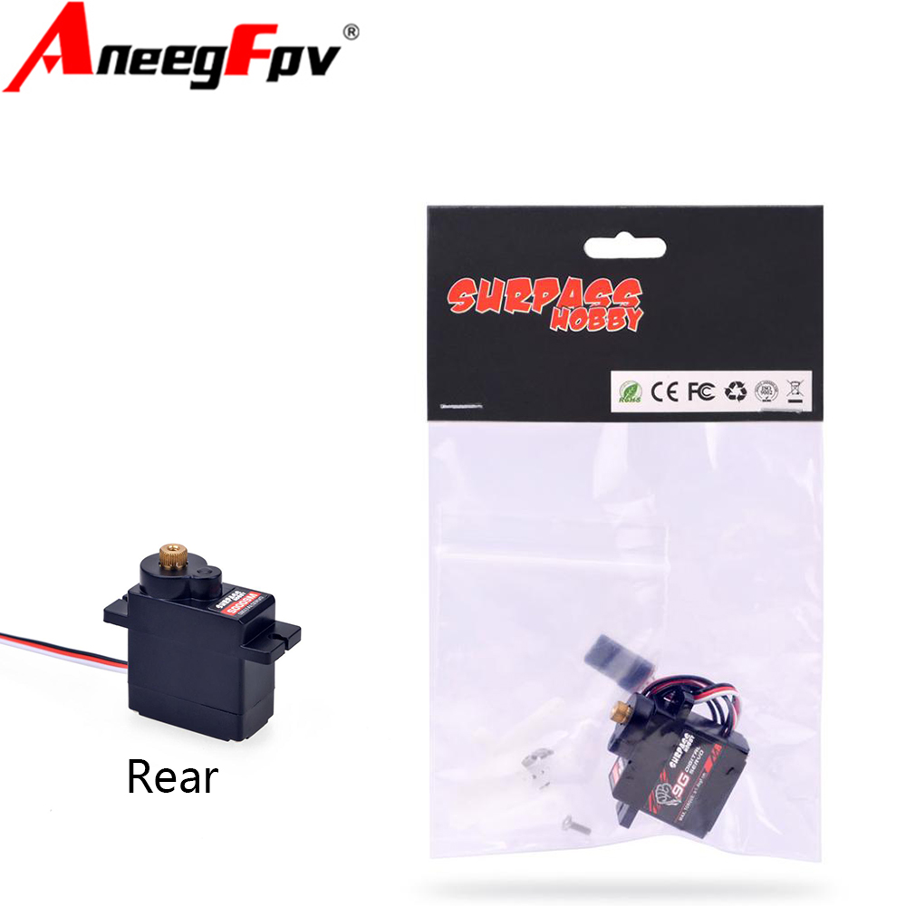 Drone With Rc 2 - SURPASS HOBBY S0009M 9g Metal Gear