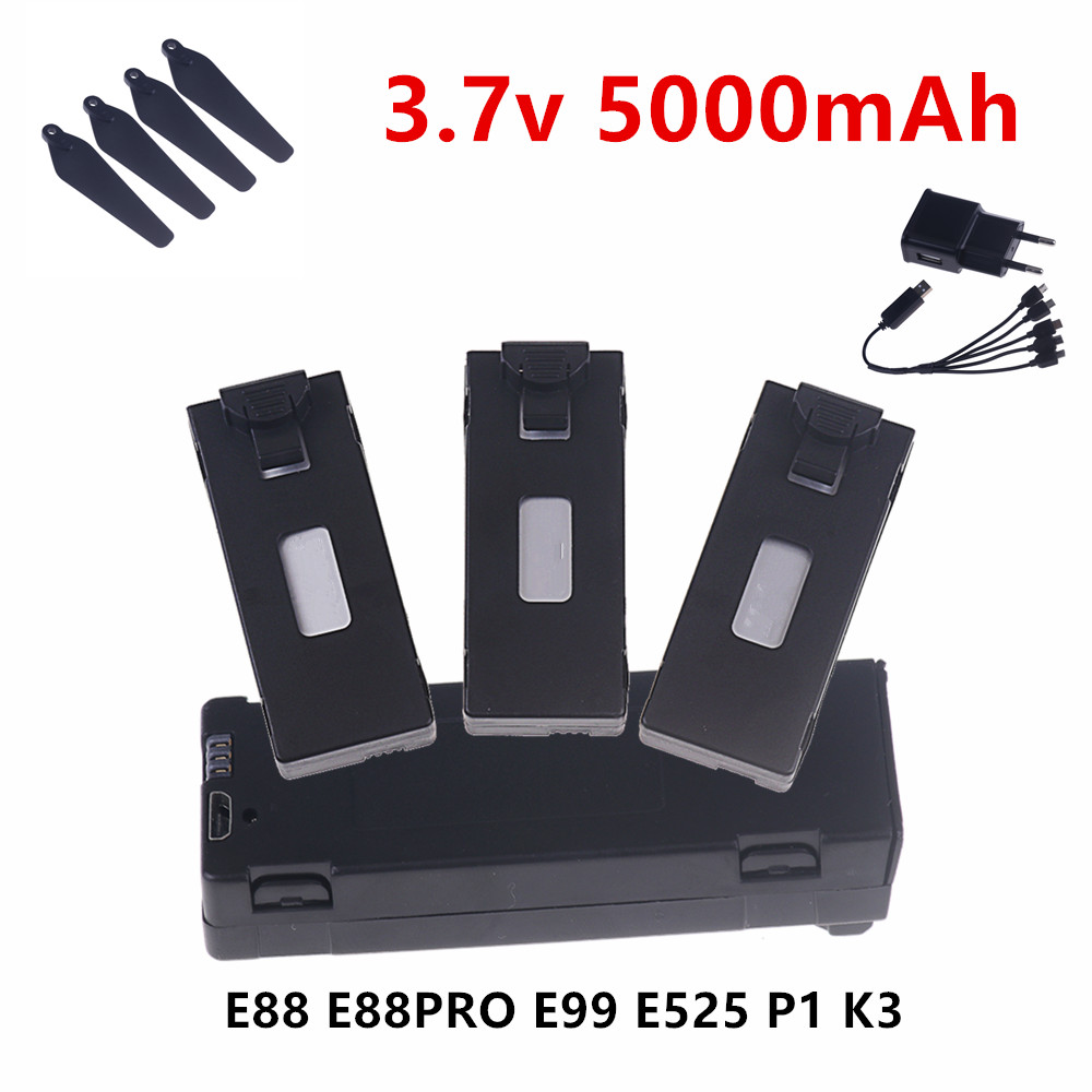 Drone Rc E99 Pro - 3.7V Battery For E88 E88PRO E99