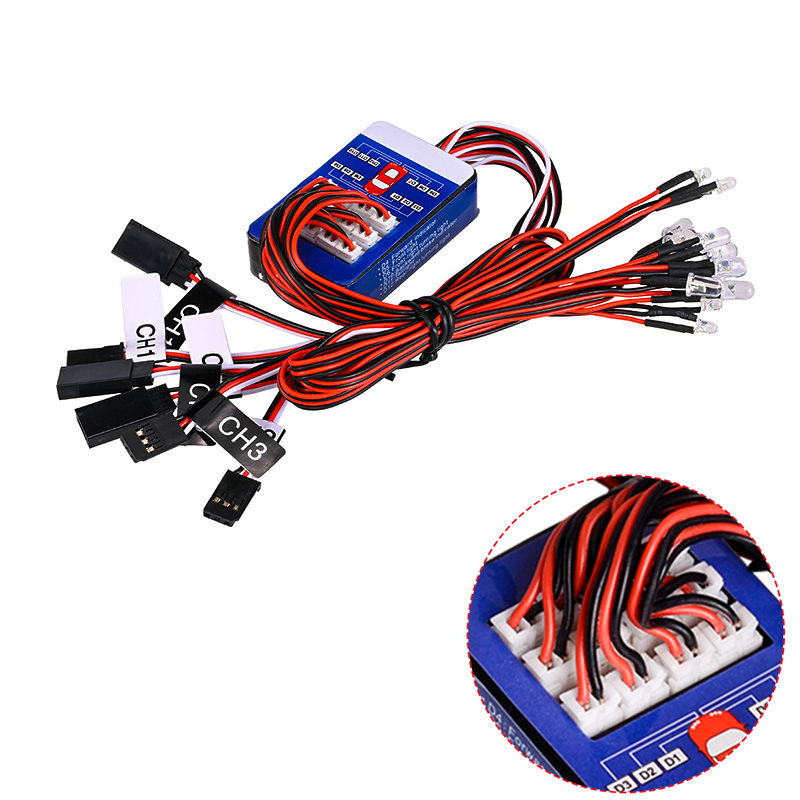 Drone Lidi Rc - Rc 12 LED Lighting System Kit