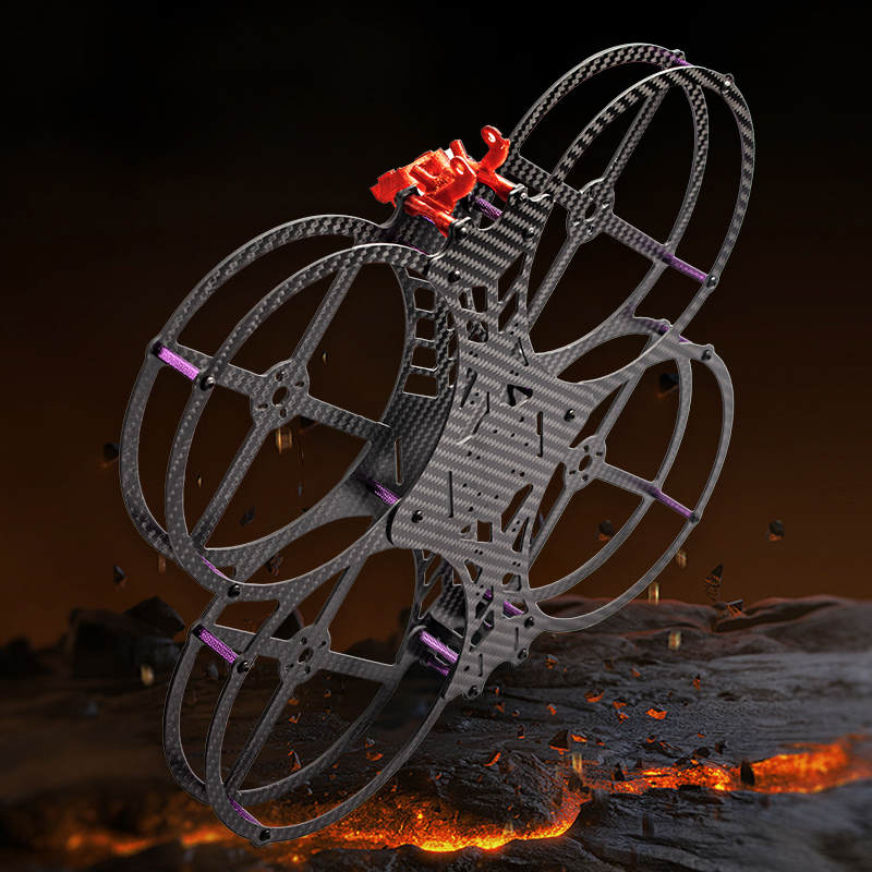 Drone Frame 5 Inch - Flyroun 5 Inch Carbon Fiber FPV