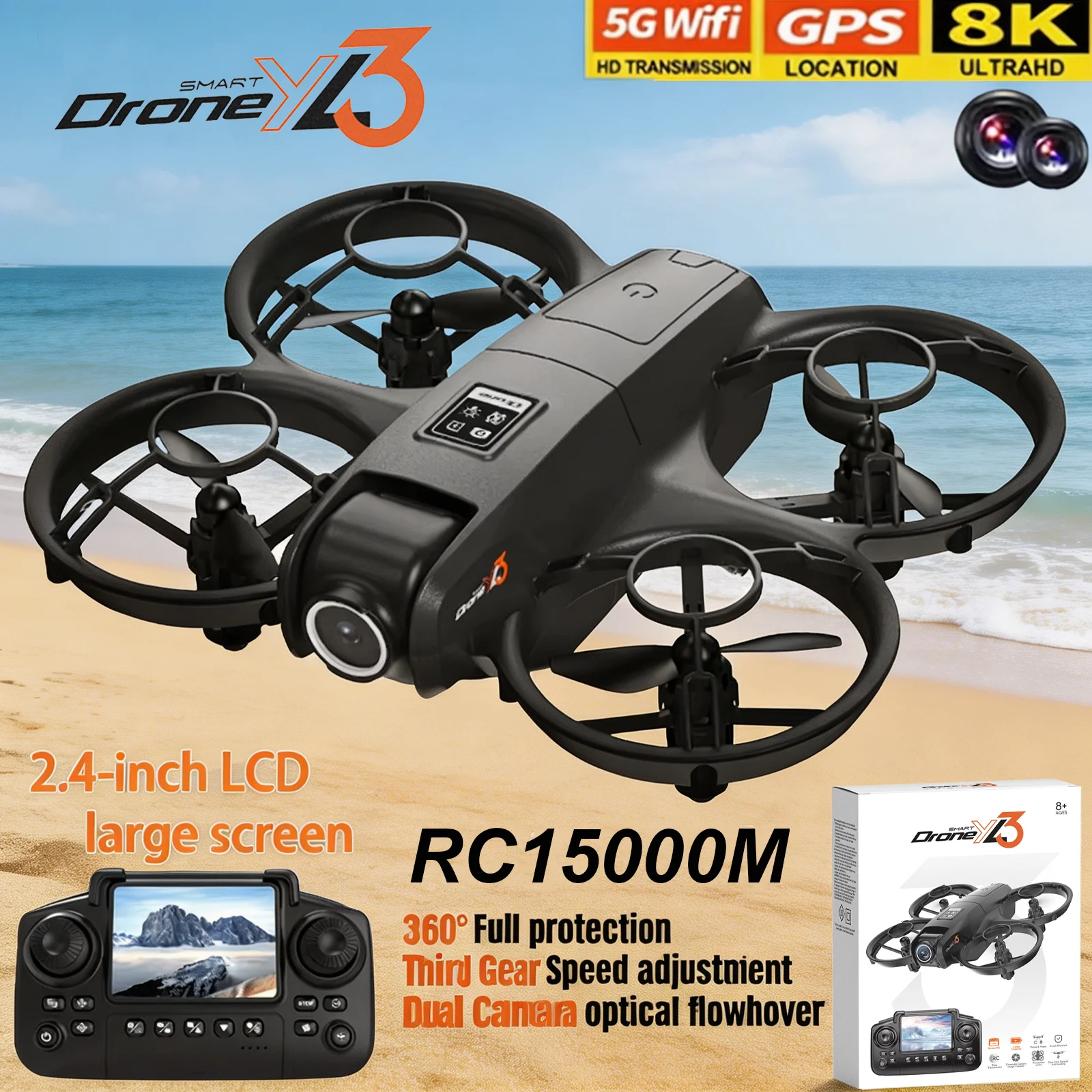 Drone Rc Harness - New YL3 RC Drone 8K 1080P