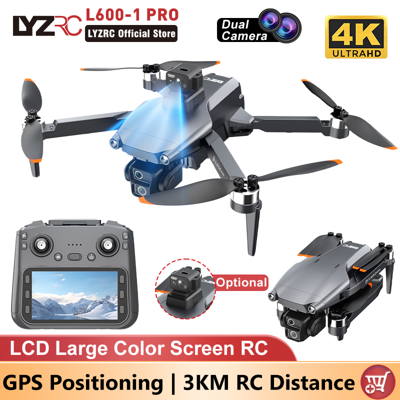 Drone Rc Pro - LYZRC L600-1 PRO LCD Color Screen