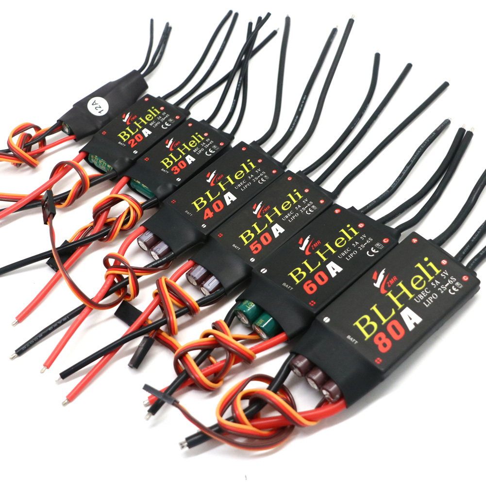 Drone With Rc 2 - BLHeli Brushless ESC 80A 12A 20A