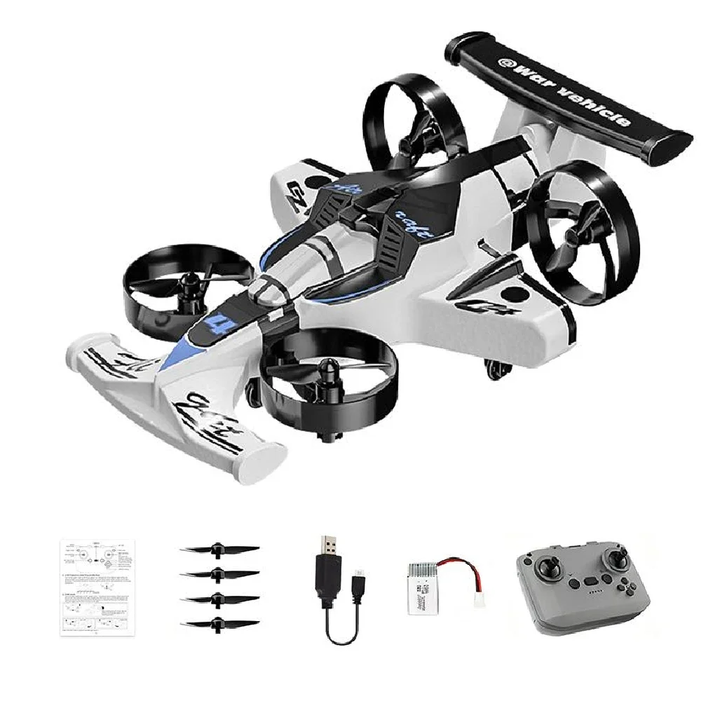 Drone Rc Land - 2 in 1 RC Flying Drone