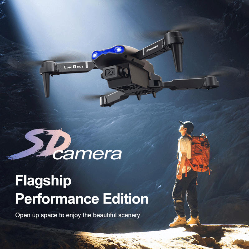 E99 Pro Mini RC Drone FACEGLE  - đánh giá và giá Drone Rc E99 Pro