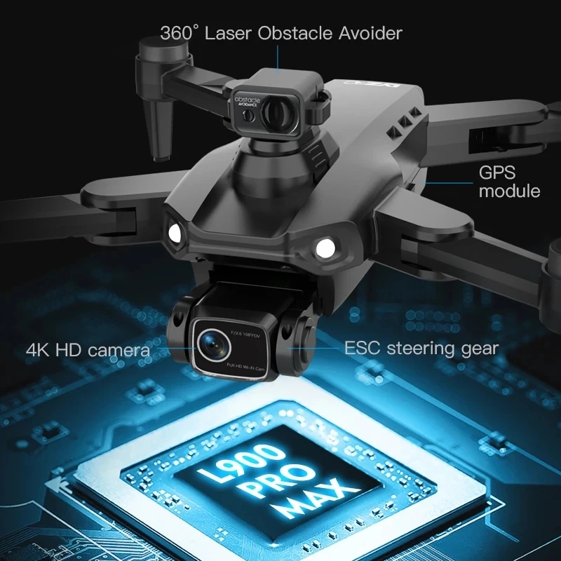 L900 Pro MAX GPS Drone 4K Prof - đánh giá và giá Drone Rc Gps