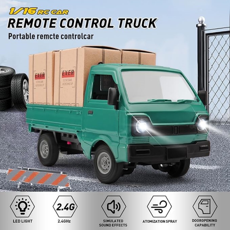 KF21 RC Truck 1:16 2.4GHZ RC C - đánh giá và giá Drone Lidi Rc
