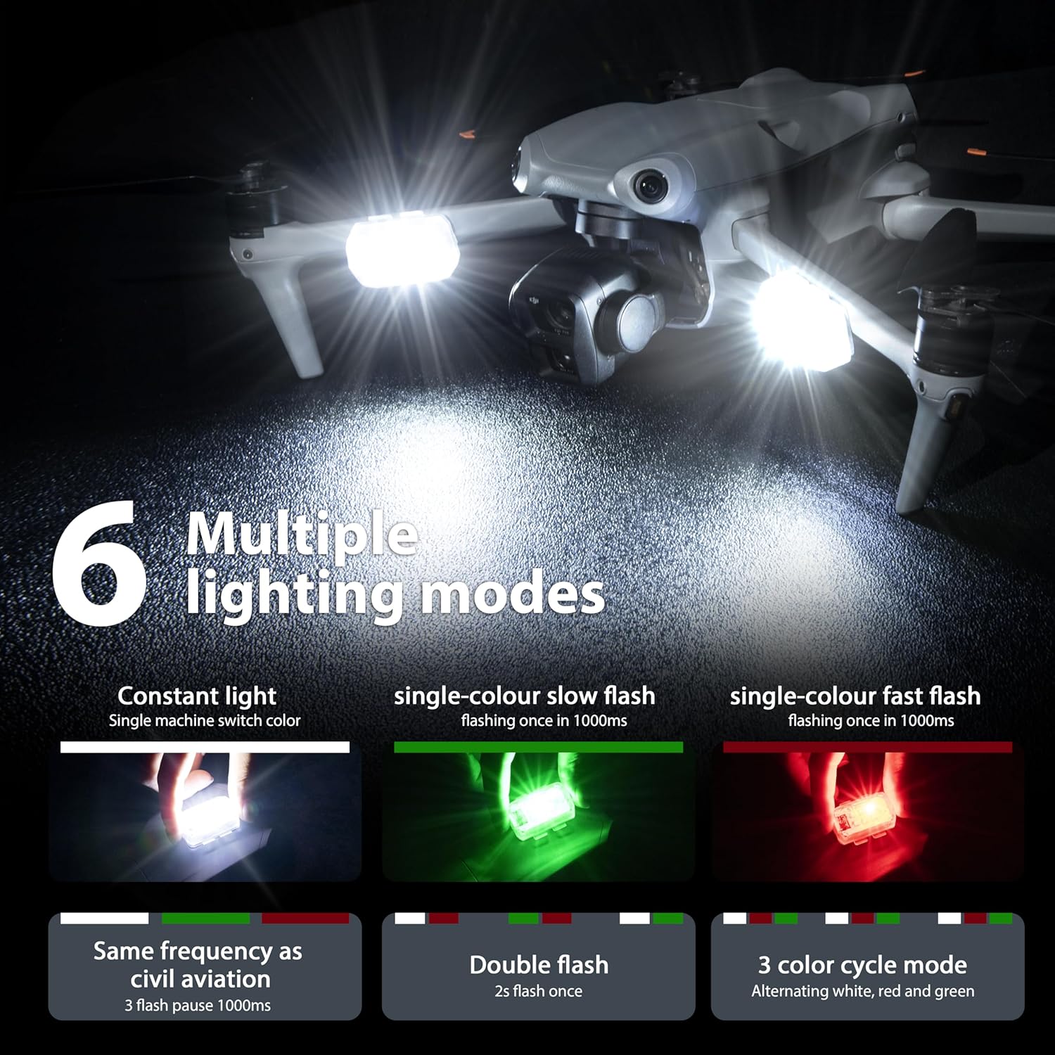 STARTRC Drone Strobe Light Ant - đánh giá và giá Drone Lidi Rc