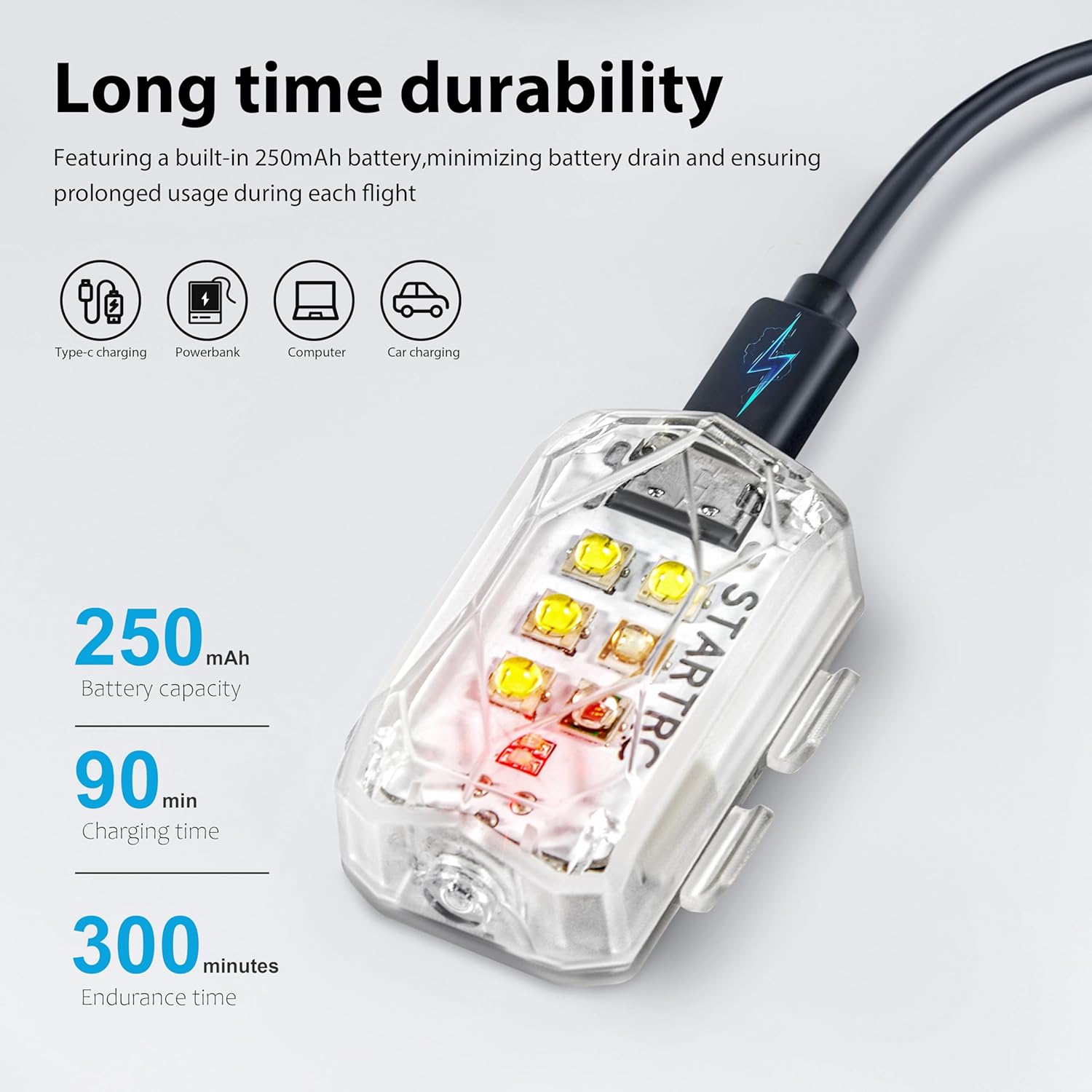STARTRC Drone Strobe Light Ant - đánh giá và giá Drone Lidi Rc