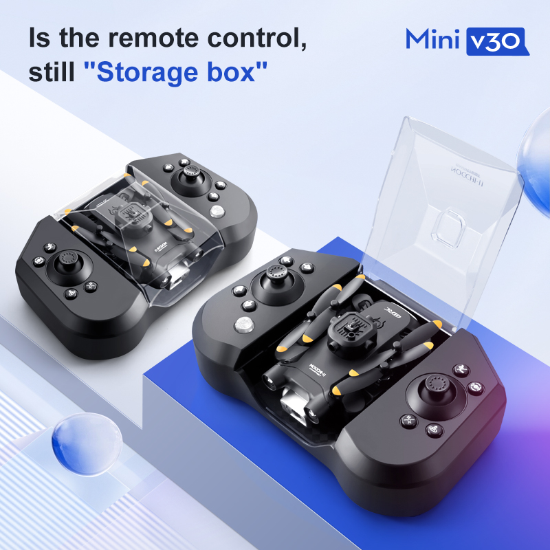 Mini V30 WiFi FPV Drone With 4 - đánh giá và giá Drone Rc Harness