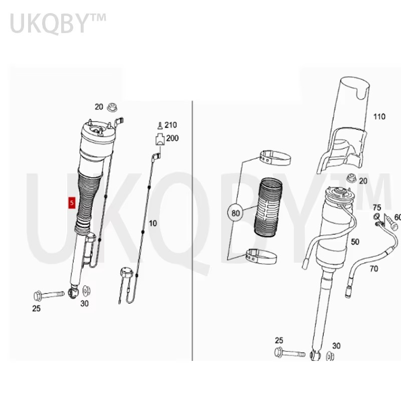 A2213205613 A2213205513 Suspen - đánh giá và giá Rc Suspension Arm