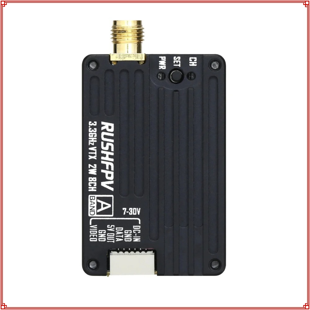 2026 New RUSHFPV 3.3G 2W VTX T - đánh giá và giá Fpv Antenna Receiver