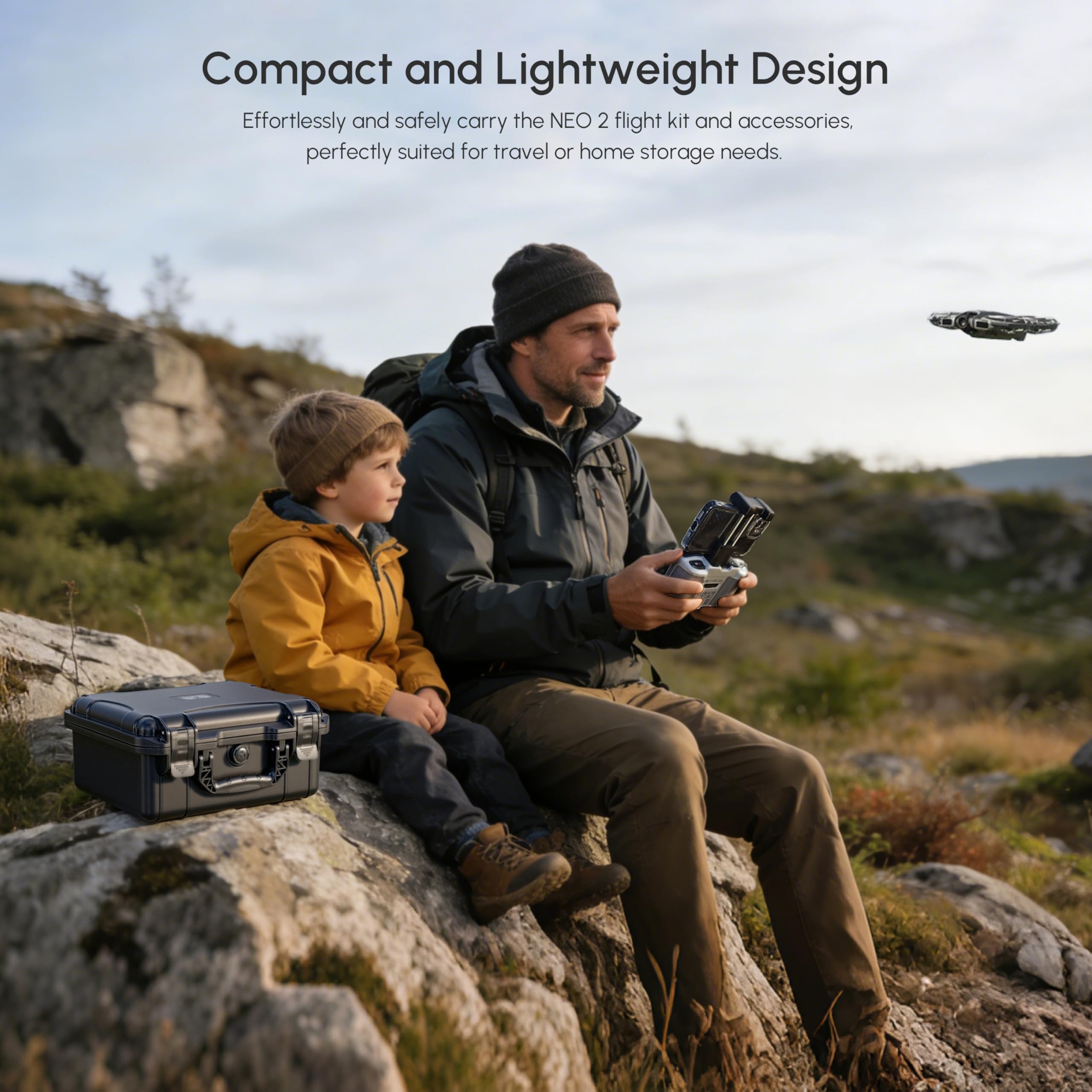 NEO 2 Case,Waterproof Hard Car - đánh giá và giá Drone Neo Rc
