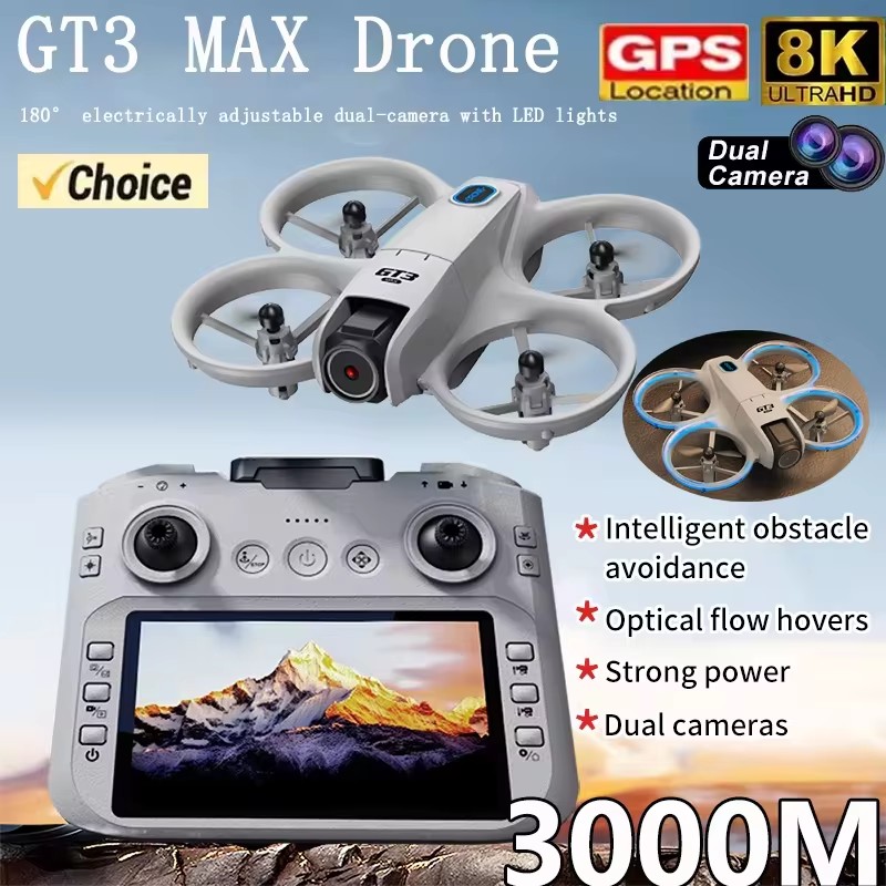 2026 GT3Max HD 8K RC Drone wit - đánh giá và giá Drone Rc Land