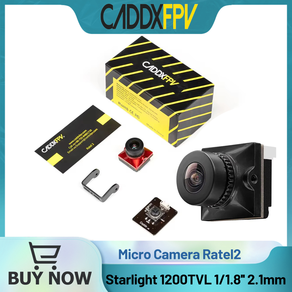 CADDX Micro FPV Camera Ratel 2 - đánh giá và giá Drone Rc With Camera