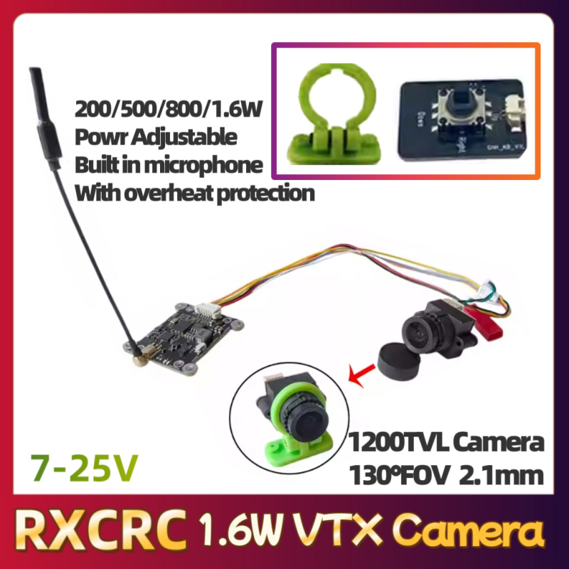 RXCRC 5.8G Module 48CH 1.6W VT - đánh giá và giá Drone Rc With Camera