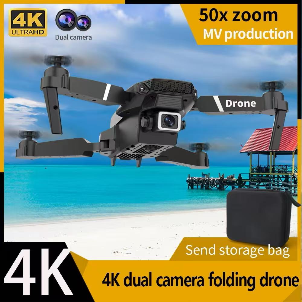 Professional Drone E88 4k wide - đánh giá và giá Rc Drone E88