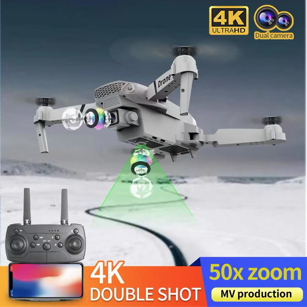 Professional Drone E88 4k wide - đánh giá và giá Rc Drone E88