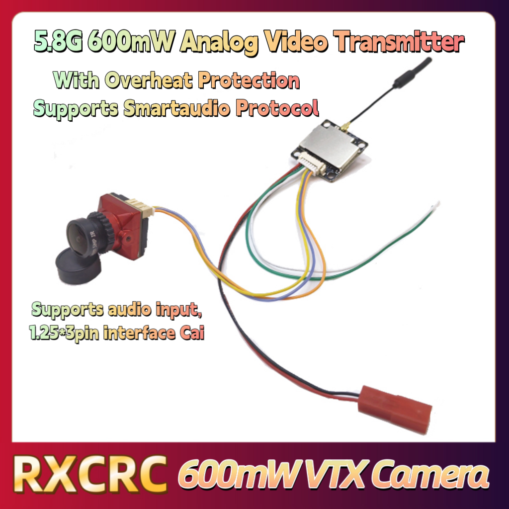 RXC 5.8G 600mW Power VTX Trans - đánh giá và giá Drone Rc With Camera
