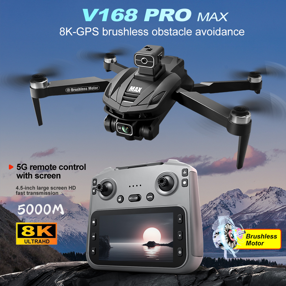 V168 PRO Max GPS Drone 8K Prof - đánh giá và giá Drone Rc Harness