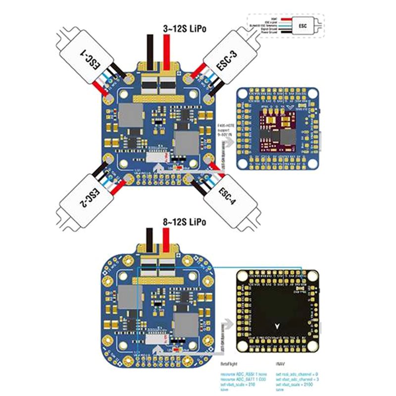 Y45A-For Matek System XCLASS P - đánh giá và giá Drone Rc Board