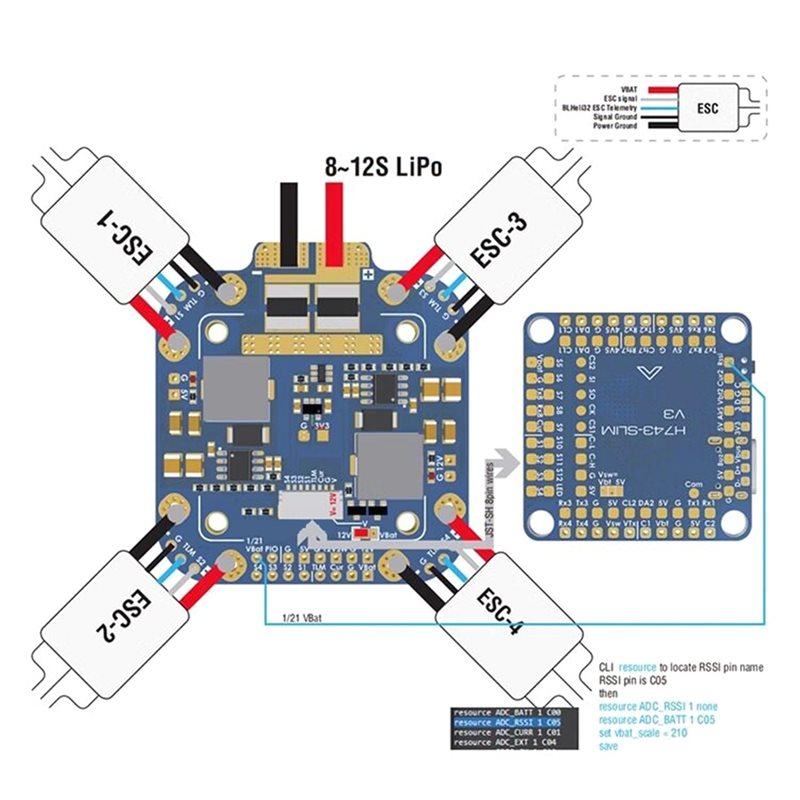 Y45A-For Matek System XCLASS P - đánh giá và giá Drone Rc Board