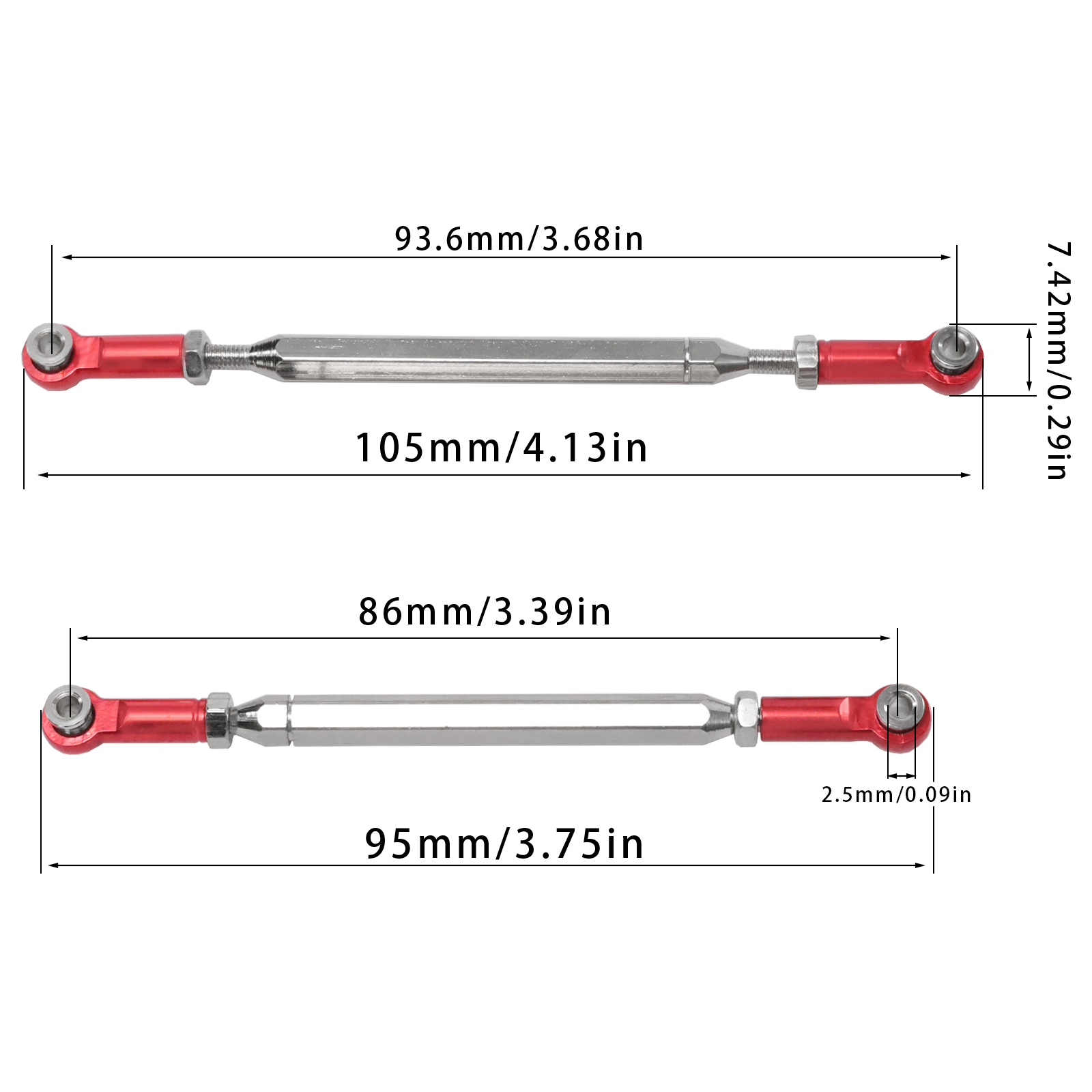 MN128 Suspension Tuning Kit 1/ - đánh giá và giá Rc Suspension Arm