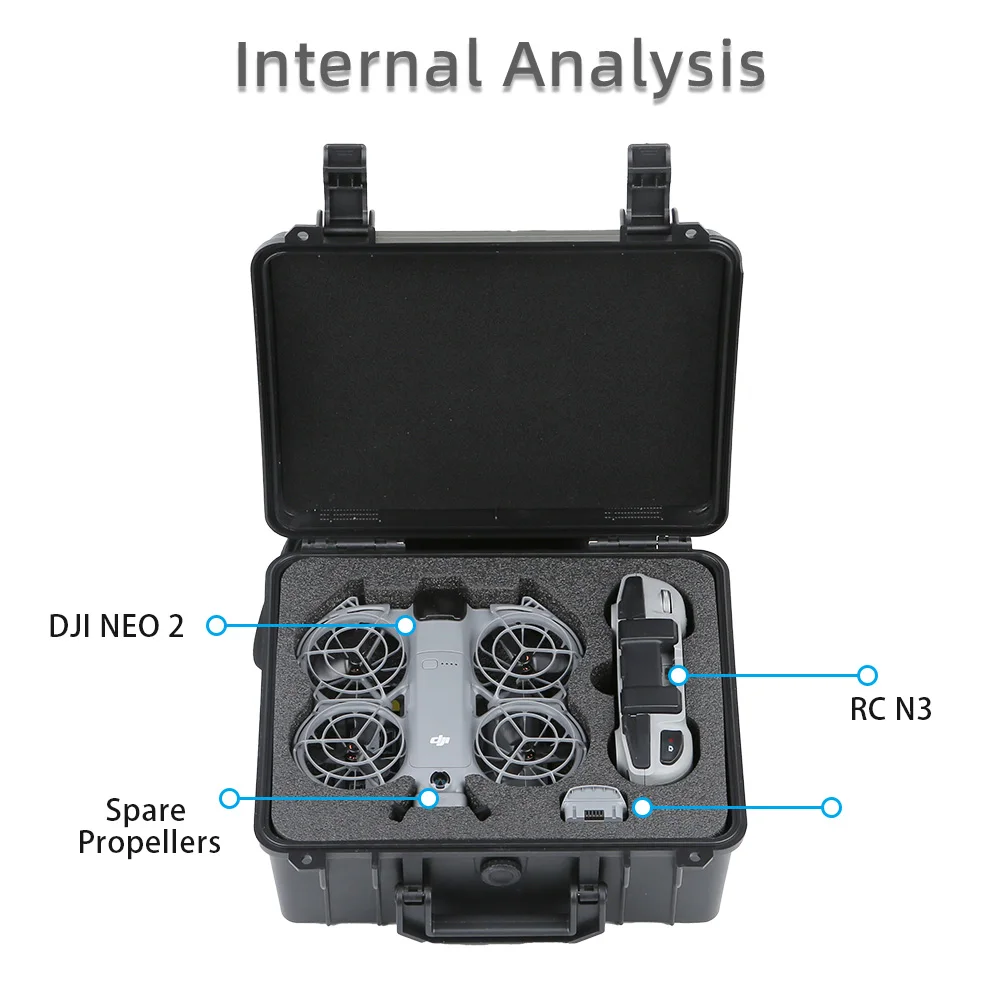 Portable Safety Box For DJI NE - đánh giá và giá Drone Neo Rc