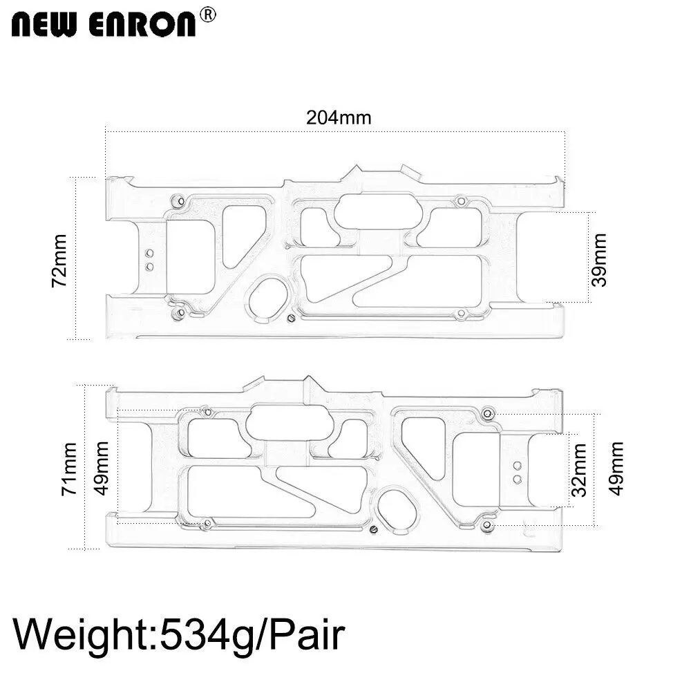NEW ENRON Aluminium 6061 Front - đánh giá và giá Rc Suspension Arm
