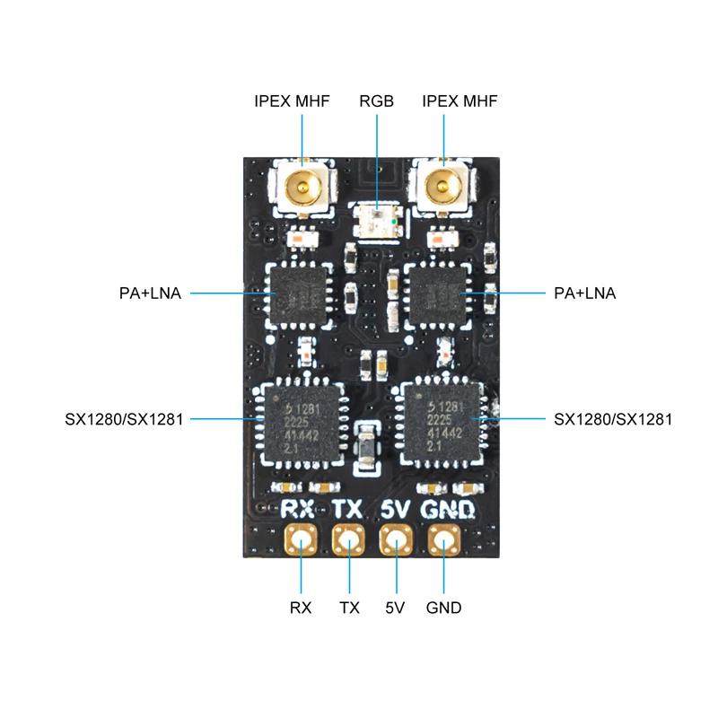 BETAFPV SuperD ELRS Receiver 2 - đánh giá và giá Fpv Antenna Receiver