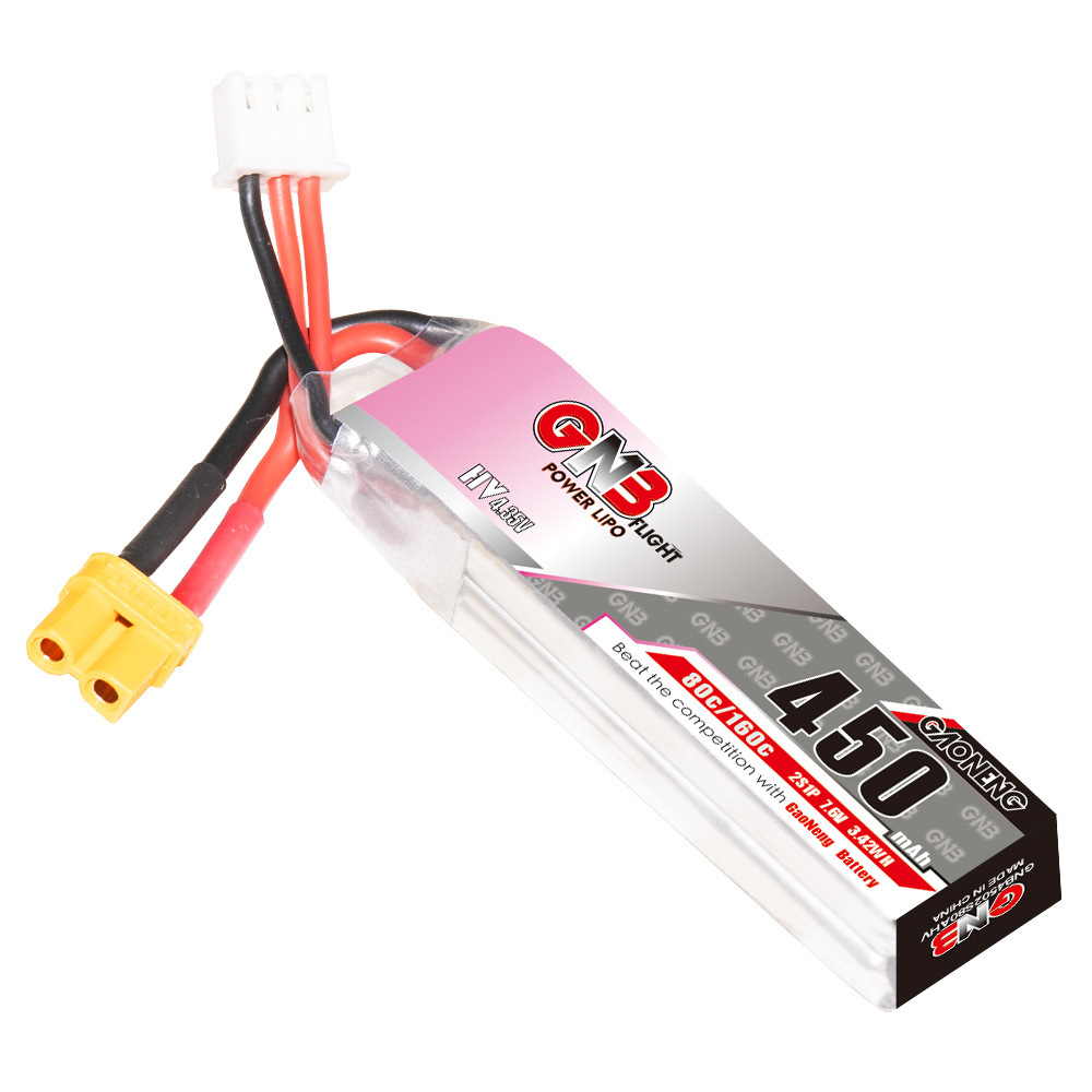 GNB LiPo Battery HV 2S 7.6V 45 - đánh giá và giá Drone Rc Board