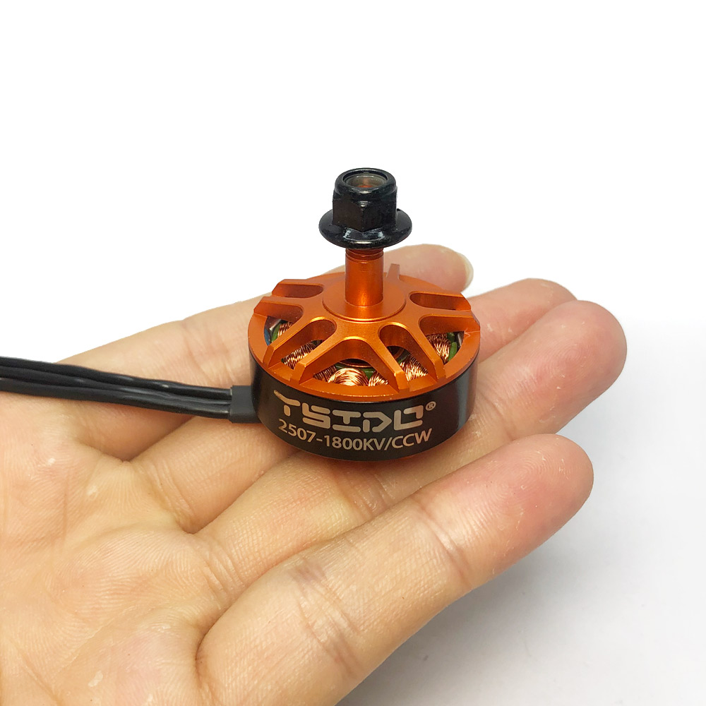 YSIDO 2507 1800KV 3-6S Brushle - đánh giá và giá Drone Frame 5 Inch
