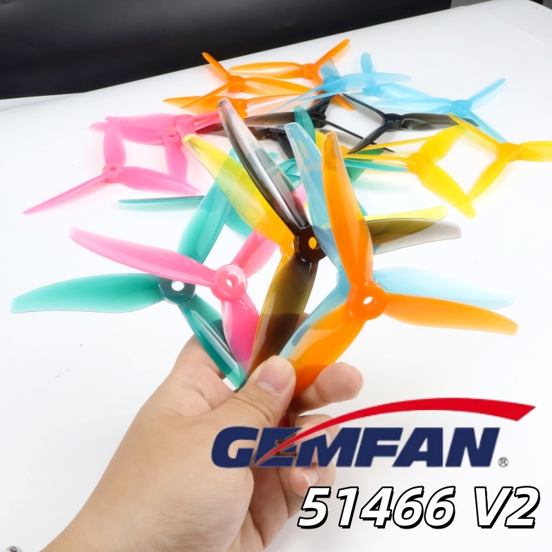 4PCS Gemfan Hurricane 51466 MC - đánh giá và giá Drone Frame 5 Inch