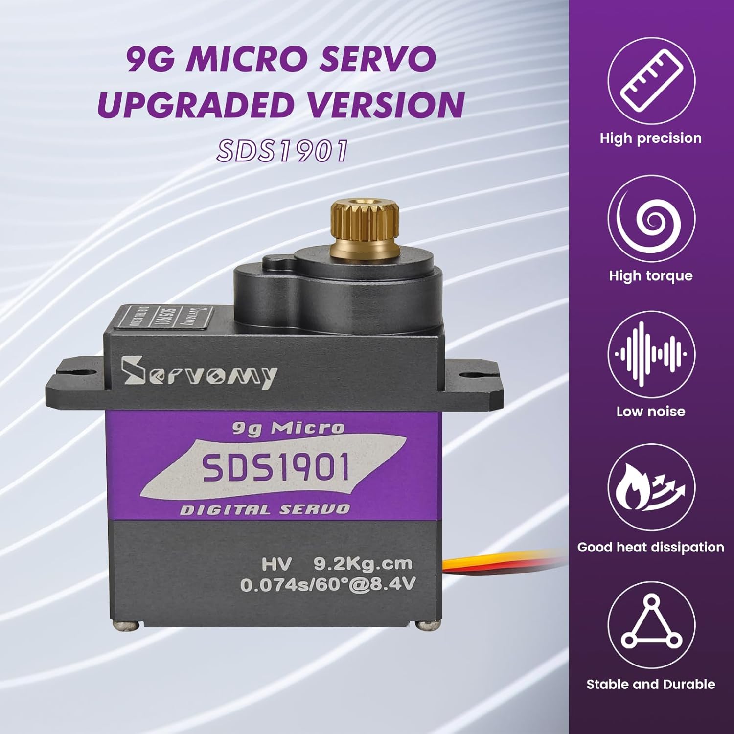 SERVOMY-SDS1901 Digital 9G Mic - đánh giá và giá Drone And Car