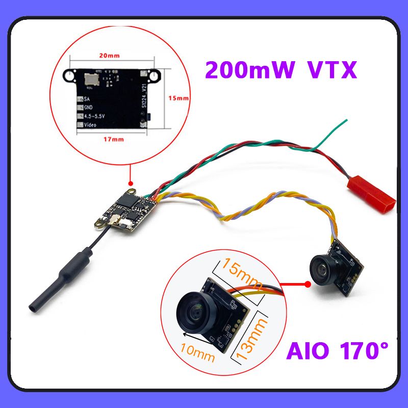 SLONWAKE 5.8G 1200TVL FPV Came - đánh giá và giá Drone Rc With Camera