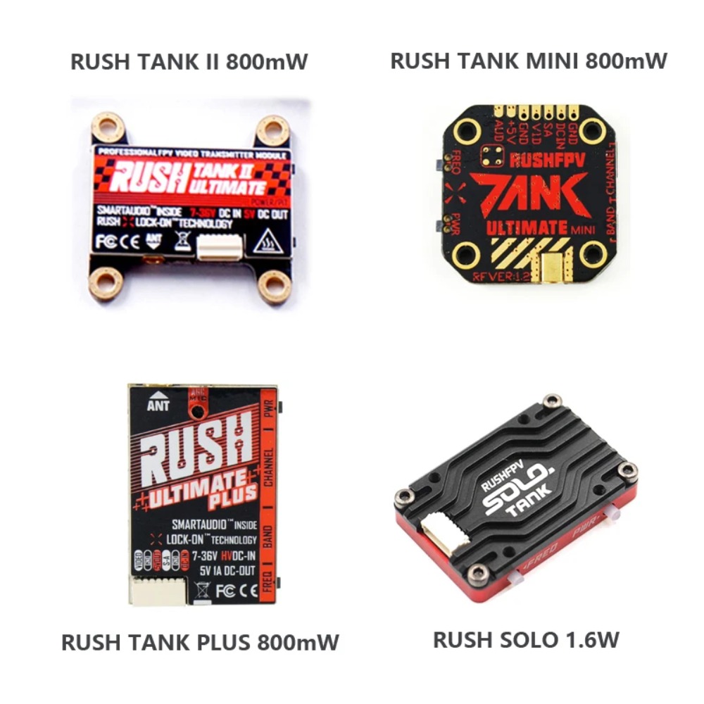 RUSH TANK Ultimate II/Mini/ PL - đánh giá và giá Fpv Antenna Receiver