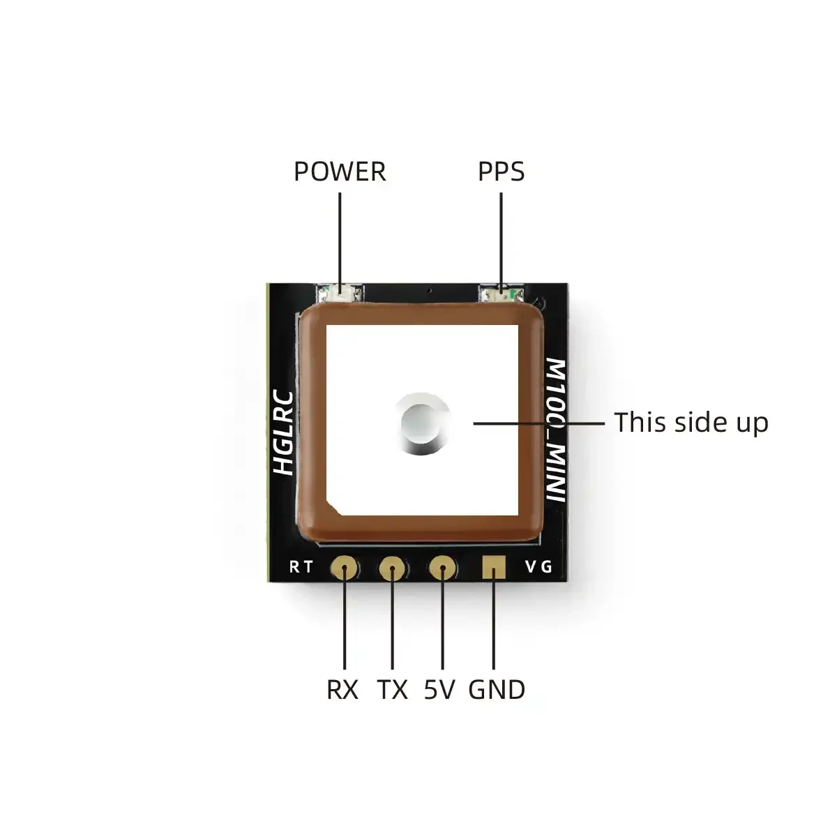 HGLRC M100 MINI GPS Module M10 - đánh giá và giá Fpv Antenna Receiver