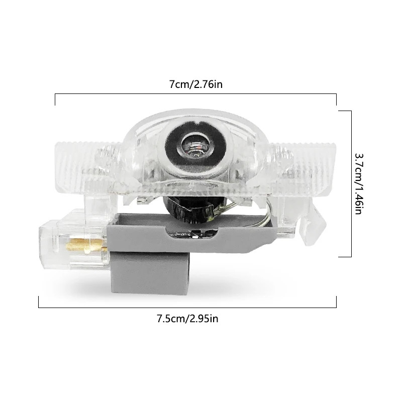 2Pcs LED Projector Lamp Car Do - đánh giá và giá Drone Lidi Rc