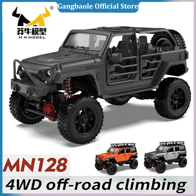 RC Crawler 4x4 Car MN128  2.4G - đánh giá và giá Drone Lidi Rc
