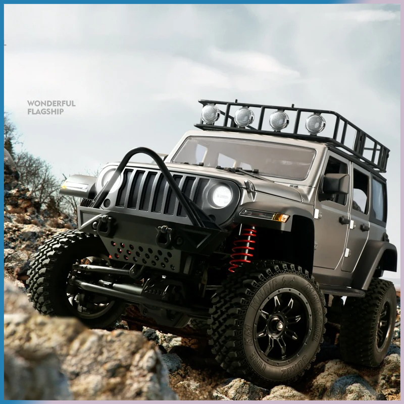 RC Crawler 4x4 Car MN128  2.4G - đánh giá và giá Drone Lidi Rc