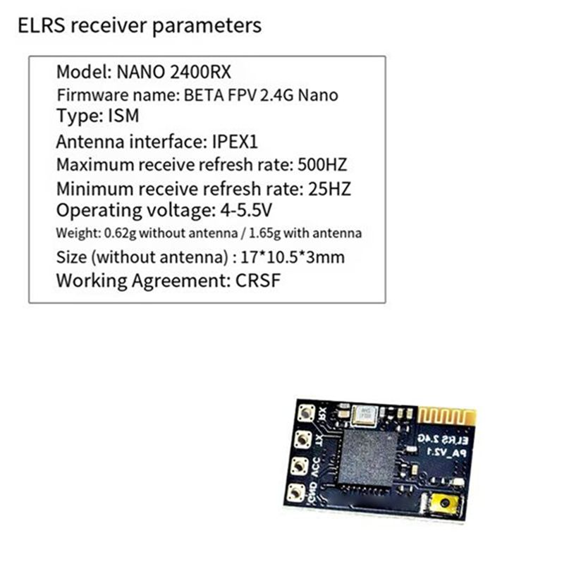 CYGJ-10PCS ELRS 2.4Ghz Receive - đánh giá và giá Fpv Antenna Receiver