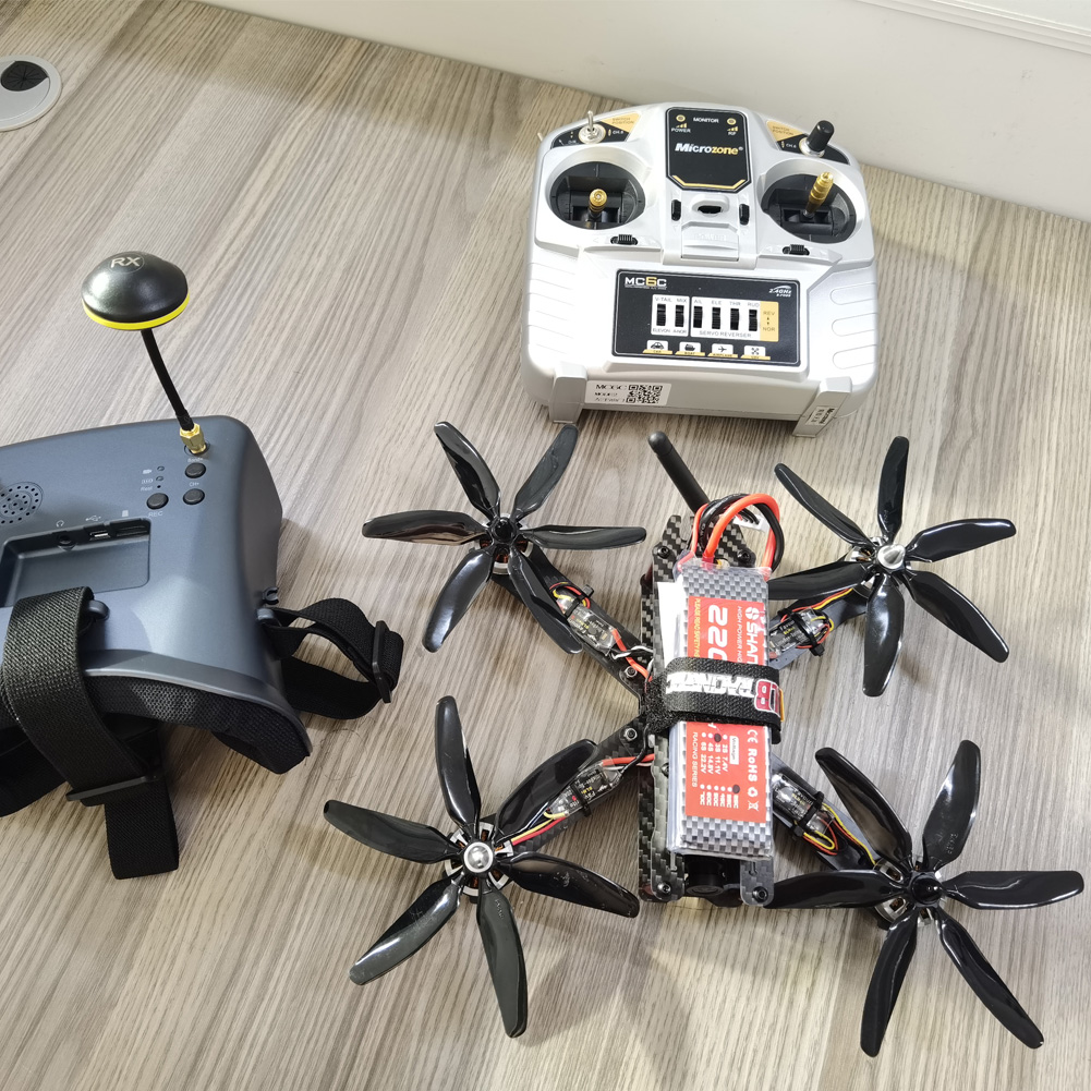 10 Chiếc 504060 5X4X6 6 Lưỡi Đ - đánh giá và giá Drone Frame 5 Inch