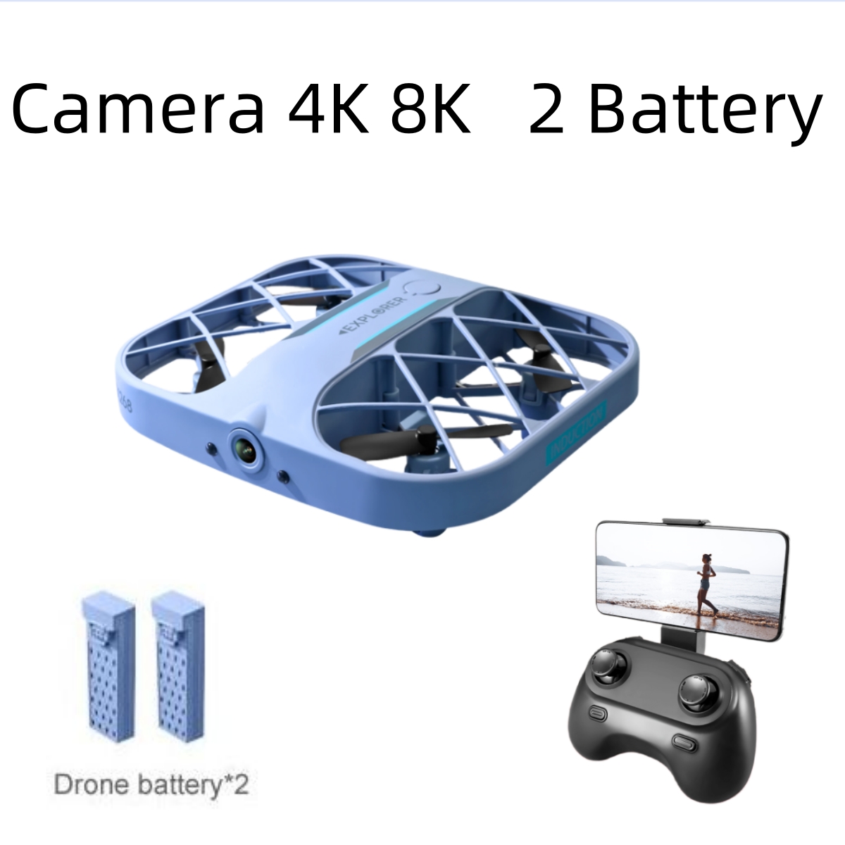 JJRC H107 FPV RC Drone with 2  - đánh giá và giá Drone Rc Harness